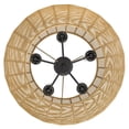 thumbnail image 6 of 10385BKCML-LV Hinkley Lighting Luca - 3.5W 5 LED Outdoor Medium Chandelier-10.75 Inch Tall and 28 Inch Wide-Natural Finish, 6 of 7