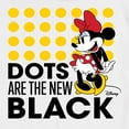 thumbnail image 3 of Disney - Mickey & Friends - Minnie Mouse - Dots Are the New Black - Men's Short Sleeve Graphic T-Shirt, 3 of 5