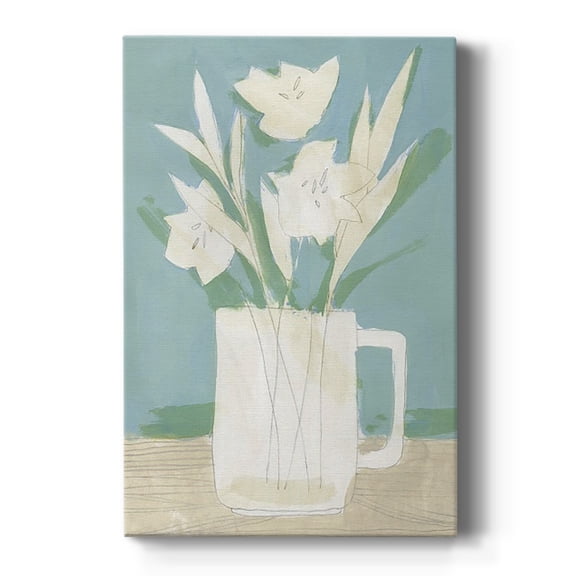 Muted Spring Arrangement III Premium Gallery Wrapped Canvas - Ready to Hang