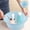 Blue, variant on AUHomi 1Pack Thickened Round Plastic Wash Basin, Portable Dish Tub Multi Purpose Basin Laundry Wash Tub, Round Cleaning Pail, Household Tub for Kitchen Bathroom (10" x 4", Green)
