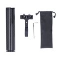 thumbnail image 2 of Camera Cage Handle Grip, Adjustable Camera Cage Accessory Universal Carbon Fiber Ergonomic Grip with Cold Shoe Mount for Outdoor Photography, 2 of 8