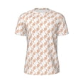 thumbnail image 5 of Wukai Hand Drawn Snake Print Men's Short-Sleeved Mesh T-Shirt,Quick-Dry Short Sleeve Workout T-Shirt-, 5 of 8