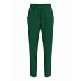 thumbnail image 5 of Women's 4 Way STRETCH Sweat Heart Neck Top with Zipper Cargo Scrub Pants, 5 of 9