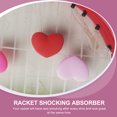 thumbnail image 2 of MasteelfCA 6Pcs Tennis Racket Shocking Absorber Heart-shaped Shocking Absorber for Racket, 2 of 7
