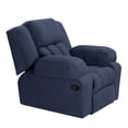 thumbnail image 3 of Sillón Reclinable TRINITY Rexon 1 Plaza Azul Marino, 3 of 8