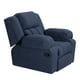 thumbnail image 3 of Sillón Reclinable TRINITY Rexon 1 Plaza Azul Marino, 3 of 8