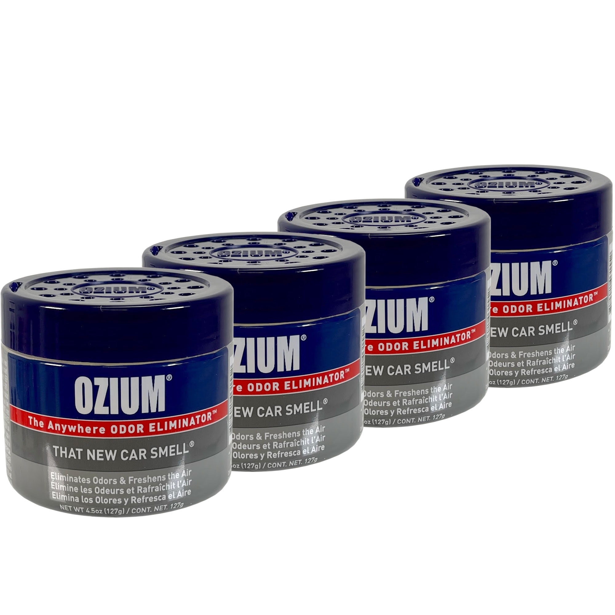 Ozium Gel 4.5oz Eliminates Odors and Freshens the Air, That New Car