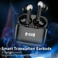 thumbnail image 3 of Écouteurs Traducteurs en Temps Réel Portables et Portables, Appareil de Traduction Portable, 144 Types de Langues, Traduction Vocale en Ligne, Sans Fil Bluetooth 5.3, Réduction du Bruit avec Application pour Voyages d'Affaires, 3 of 8