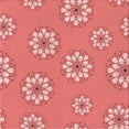 thumbnail image 1 of Ahgly Company Indoor Square Patterned Light Coral Pink Area Rugs, 7' Square, 1 of 6