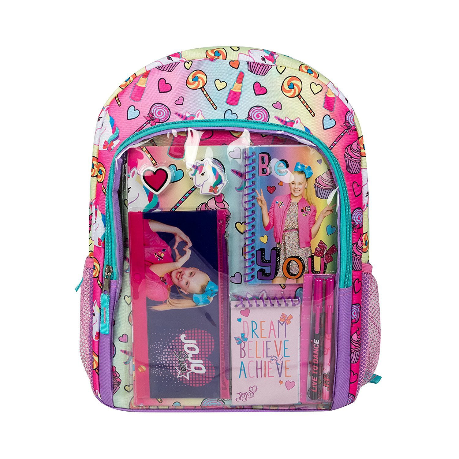 Jojo Siwa Nickelodeon Purple Small Backpack New HC6431 
