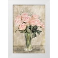 thumbnail image 1 of Murdock, Ramona 11x14 White Modern Wood Framed Museum Art Print Titled - Pink Rose Vase, 1 of 4
