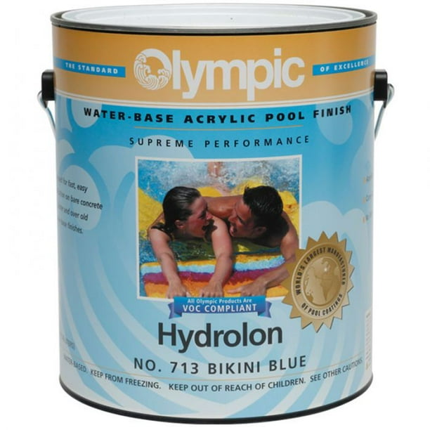 Olympic Hydrolon Acrylic Water-Based Swimming Pool Coating ...