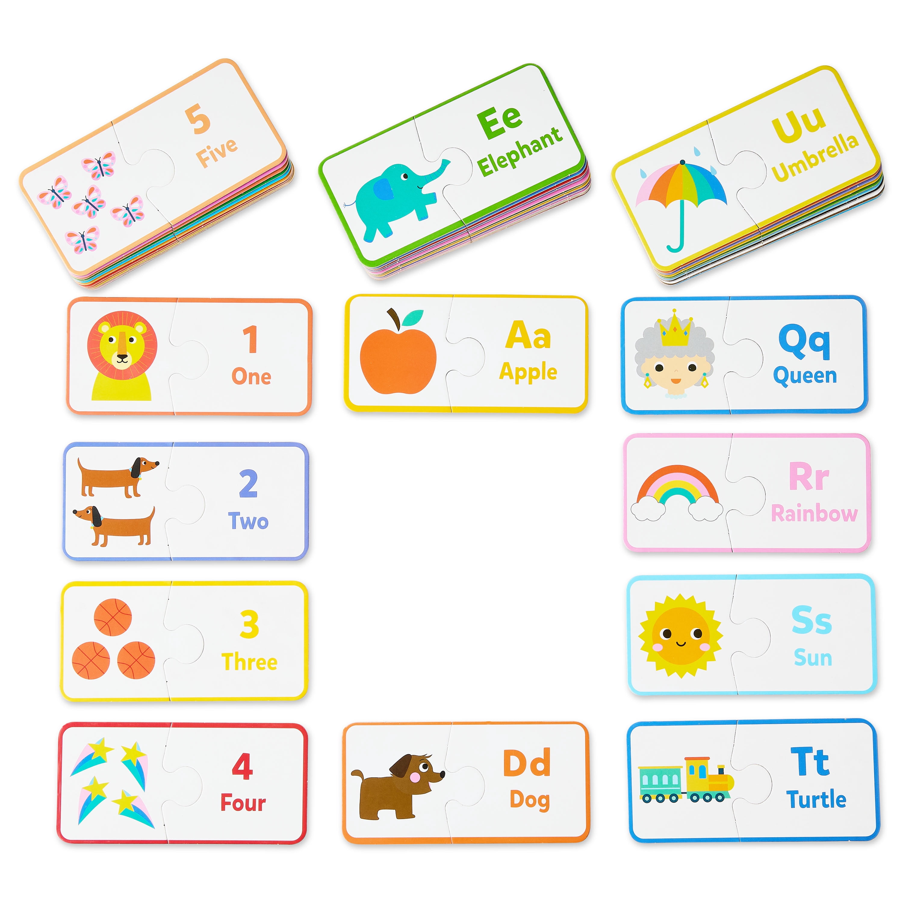 Spark.Create.Imagine. 3-in-1 Preschool Activity Set, 46 Pieces, Multicolor