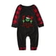 thumbnail image 3 of Conjuntos de pijamas navideños familiares a juego Grinch 2024, pijama de Grinch con parte superior y pantalones de pijama a cuadros, pijama de Grinch para niños y adultos para la familia, 18 Meses, 3 of 4