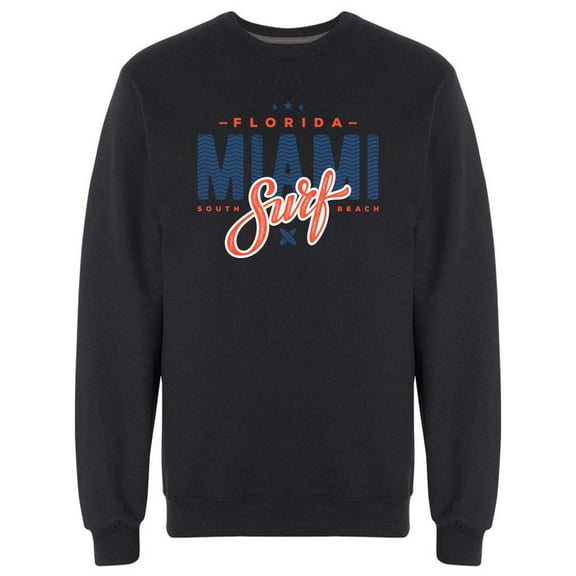 Miami Beach Florida  Sweatshirt Men -Image by Shutterstock, Male XX-Large