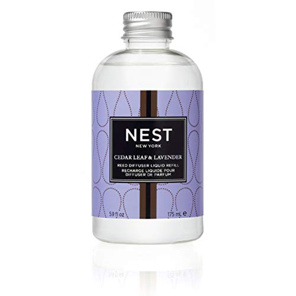 Nest Fragrances Reed Diffuser Liquid Refill Cedar Leaf & Lavender, 5.