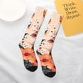 thumbnail image 5 of Balery Butterfly Floral Elegance Printed Novelty Socks Men's Women's Crew Socks Sports Socks Knee High Socks Cotton Socks Quirky and Cool Socks, 5 of 9
