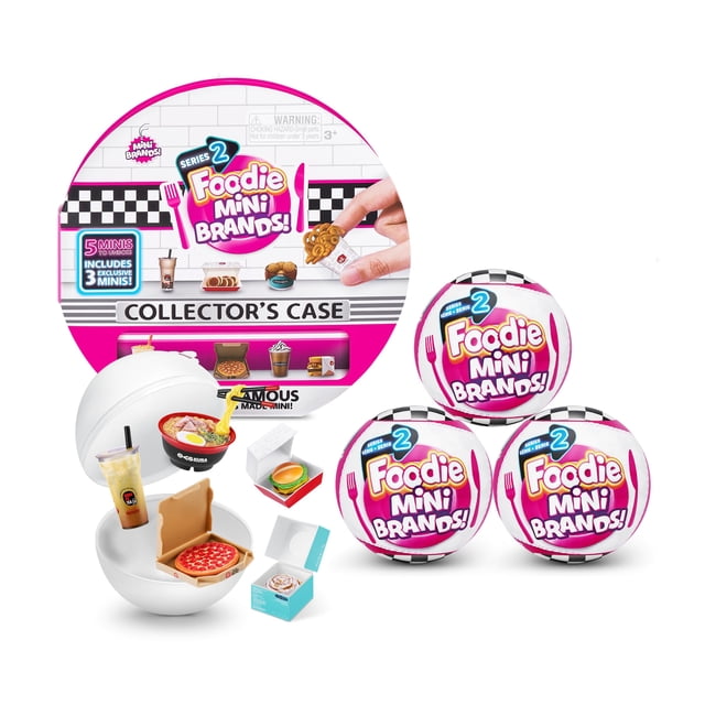 Kit de coleccionista Mini Brands Mini Foodies Series 2 ZURU 5 Surprise