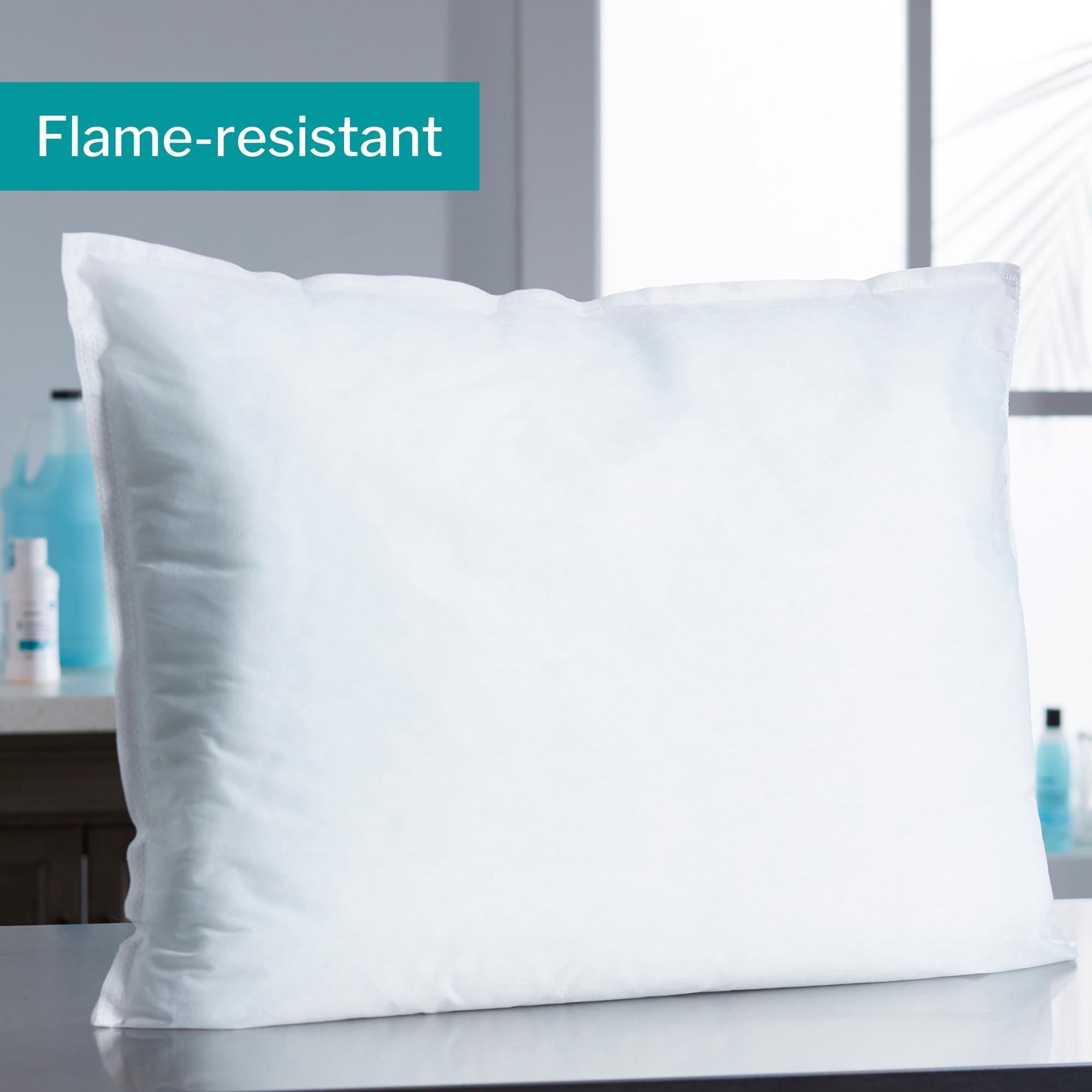 McKesson Disposable Bed Pillow - Standard Size Medical Pillows, 20 in x 26 in, 12 Ct