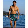 thumbnail image 3 of SURF CUZ Men's Swim Trunks Quick Dry Beach Swim Shorts for Men with Mesh Lining, up to Size 3XL, 3 of 8