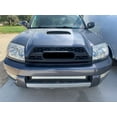 XNGGNG Enhanced Black TRD Pro Front Grille with Light and Letters for 4th Generation 2003 2004