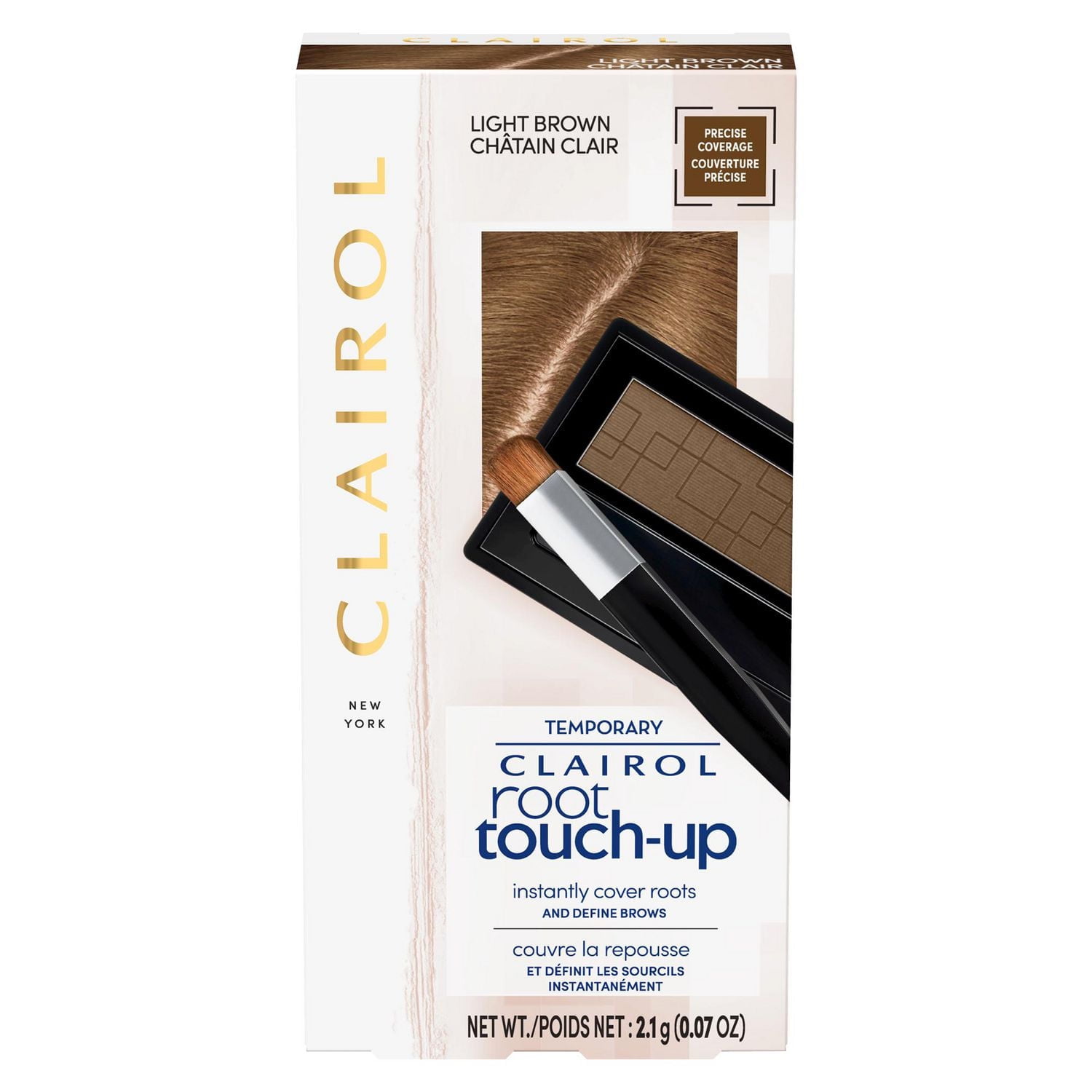 Clairol Root Touch-Up Temporary  Concealing Powder from Canada's #1 Root Touch Up Brand, Instantly cover roots and grays
