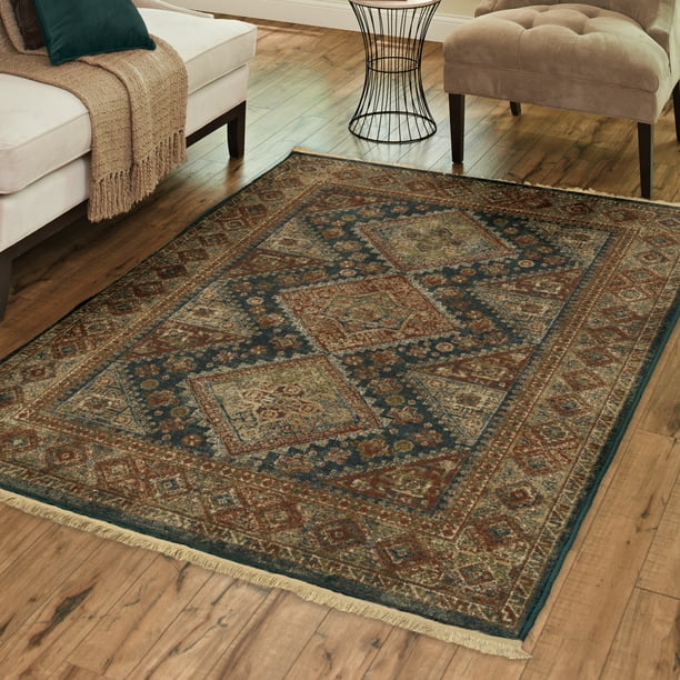 Better Homes and Gardens Fringed Diamonds Area Rug or Runner