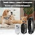 thumbnail image 4 of Cámara para gatos con collar de 1080P, impermeable, minicámara de acción para grabar videos, color blanco, 4 of 4