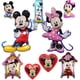 thumbnail image 4 of Globo de aluminio de Mickey Minnie Mouse de Disney, decoración para fiesta de cumpleaños, baby shower, globos de Mickey Mouse de dibujos animados, suministros para globos de aire, 4 of 5