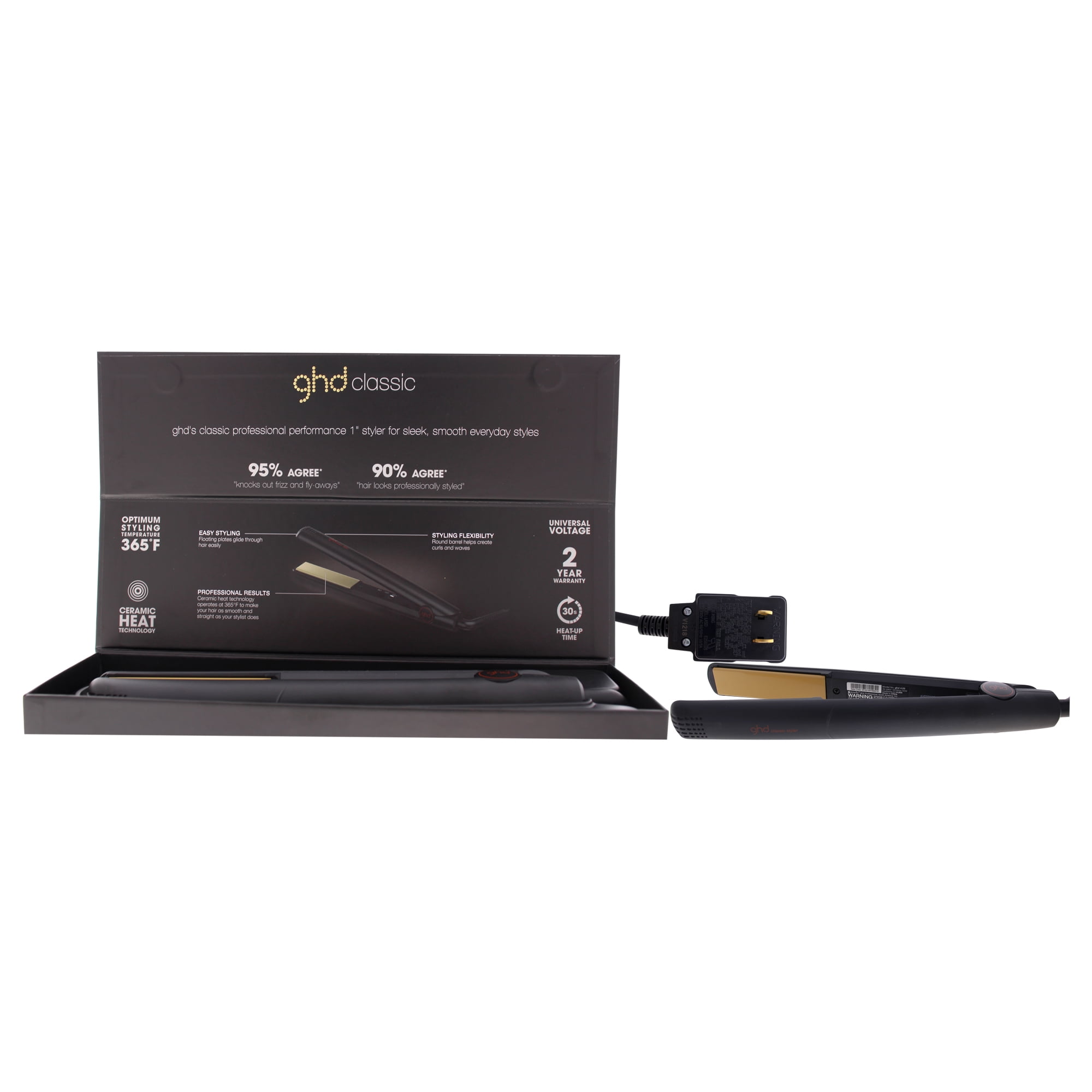 ghd 60046 Classic Styler Flat Iron, Black, 1