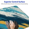 thumbnail image 3 of nygtbtfer Mouse Pad, Texture Mouse Pad Non-Slip Rubber Base Desk Mat, Large Extended Mousepad Protector for Home Office 31.5x11.8 in, 3 of 6