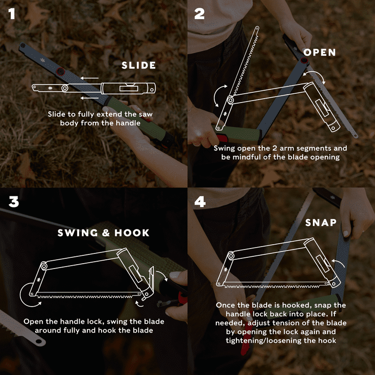 Swiss Tech 14-Inch Folding Bow Saw, Camping & Outdoor photo 4