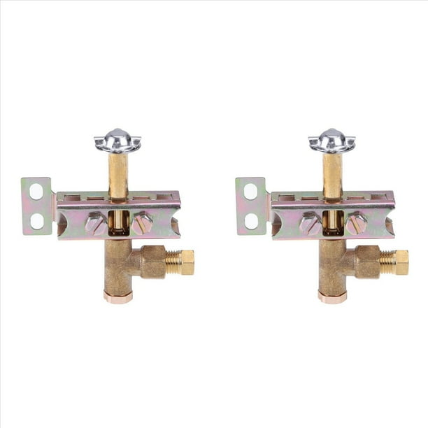 2X el Soporte de Llama Unidireccional del Quemador Piloto Puede Tener un Conjunto de Piloto Pesado de Propano/Butano de 3 Orificios para Gas Natural o LP