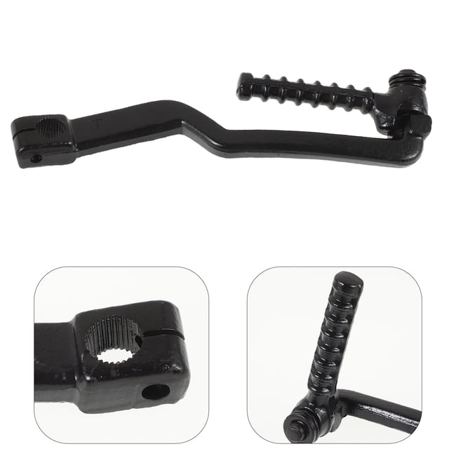 SKISUNO Gear Shifter Starter Lever for Motorcycle Black Sturdy Construction Easy Installation Performance