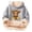 00-GY12871, variant on Oiyii Floral Highland Cow Print Hoodie for Toddler Girls Long Sleeve Weekend Hoodie Sweatshirt Pullover Top,Pink