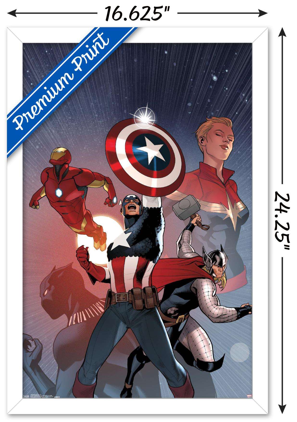 Marvel Comics - Legacy #1 Wall Poster, 14.725" x 22.375", Framed