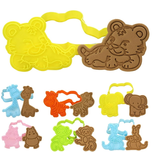 SPRING PARK Animals Baking Pie Cookie Cutter, Fondant craft Cake