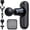 Black, variant on Bob and Brad Q2 Mini Pocket-Sized Deep Tissue, Brand New Portable Percussion Muscle Massager Gun Ultra Small & Quiet