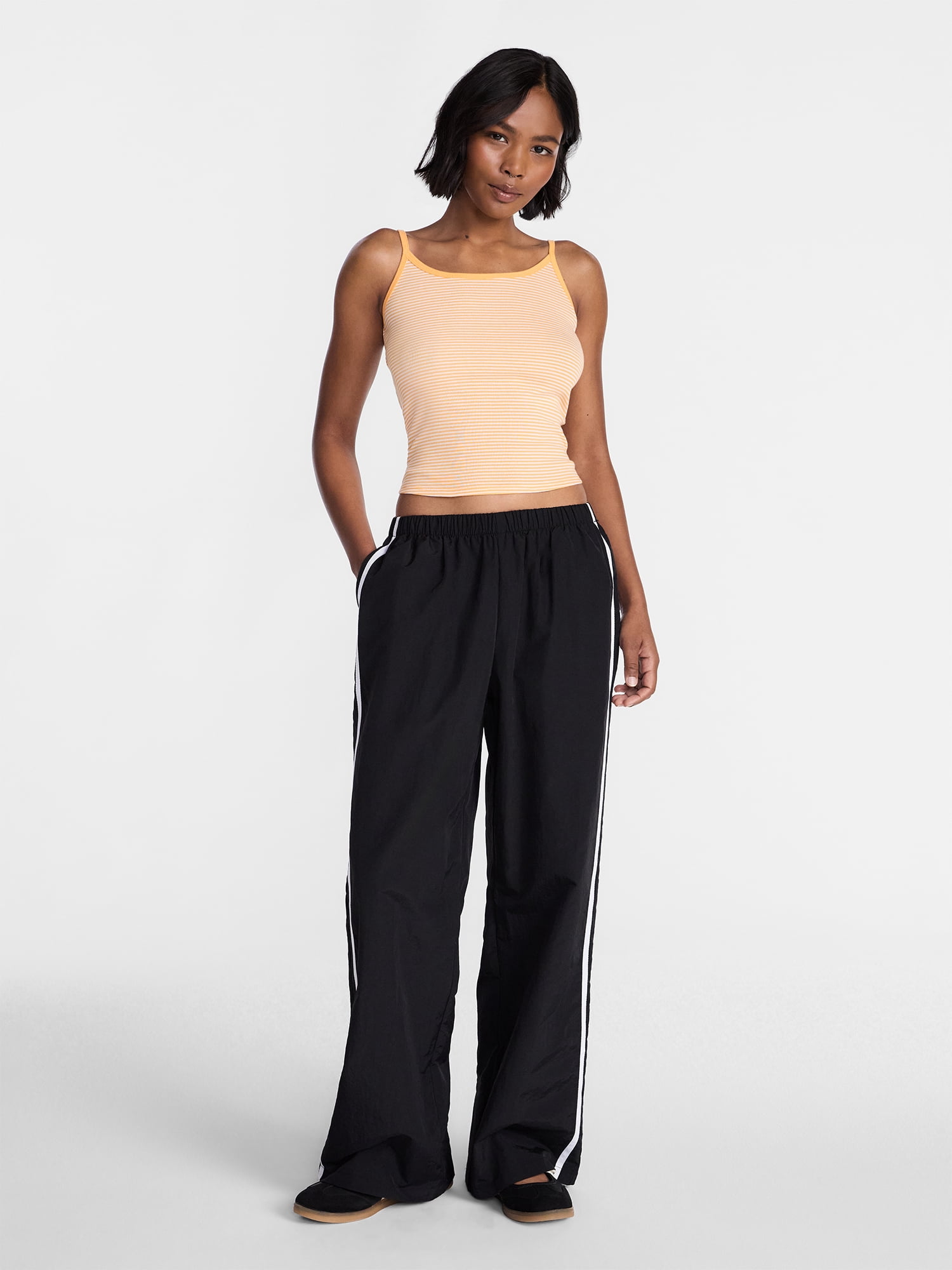 No Boundaries Scoop Neck Cami Top, Women's XXS-XXL