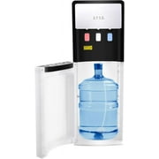 Bottom Loading Water Cooler Dispenser for 5 Gallon Bottles, Hot & Cold Standing Water Dispenser, 3 Temperatures with Hot, Room & Cold Spouts,500w Heating Power for Homes, Kitchens. (White)
