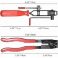 thumbnail image 2 of 2-Pack Hose Clamp Pliers, Cardan Collar and Crimp Band Tools for Automotive Repairs, 2 of 5