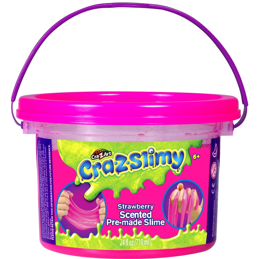 CraZArt CraZSlimy Strawberry Scented Premade Slime