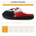 thumbnail image 2 of Anime Dandadan Okarun Kid's Cotton Slippers Winter Warm Soft Plush Slippers with Rubber Sole Non-Slip Indoor Outdoor Slip on Shoes Fluffy House Slippers For Boys Girls Teen, 2 of 8