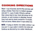 thumbnail image 5 of Dynasty Jasmine Rice, 20 lb bag, (Pack of 1), Allergens not contained, 5 of 6