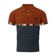 thumbnail image 3 of CONZONE Mens Western Cowboy Polo Shirt Short Sleeve Casual Polo Shirts For Men Graphic Collared Cozy Summer Golf Shirts, 3 of 5