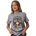 thumbnail image 3 of Love Kills Trust No One Skull Tattoo Men's Graphic T Shirt Tees Brisco Brands L, 3 of 6