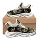 thumbnail image 1 of Zapatos planos casuales de verano para mujer, zapatillas cómodas y transpirables con estampado de arte barroco, suela vulcanizada para correr, 1 of 6