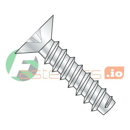 

#4 x 1/4 Type B Self-Tapping Screws / Phillips / Flat 100 Head / Steel / Zinc (Quantity: 10 000 pcs)
