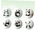 thumbnail image 5 of FELTECHELECTR 6pcs Two-layer Training Ball Golf Balls Approach Shot Practice Outdoor Training, 5 of 5