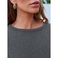 thumbnail image 5 of FUNING  Long Sleeve Shirts for Women Business Casual Tops Fall Fashion Outfits Basic Workout Tees Beach Vacation Clothes 2025, 5 of 6